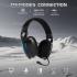 ATTACK SHARK L90 Tri-Mode Wireless Gaming Headset Black with RGB & 7.1 Surround